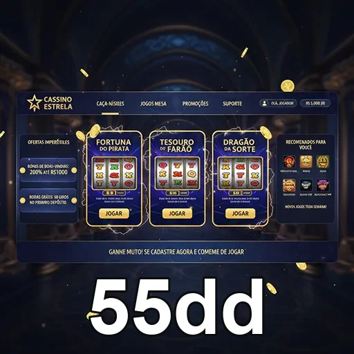 Tela de cassino online com jogos de slots e depósito seguro